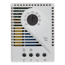 UMA THRM-1 – Thermostaat met NO/NC schakeling - DIN rail