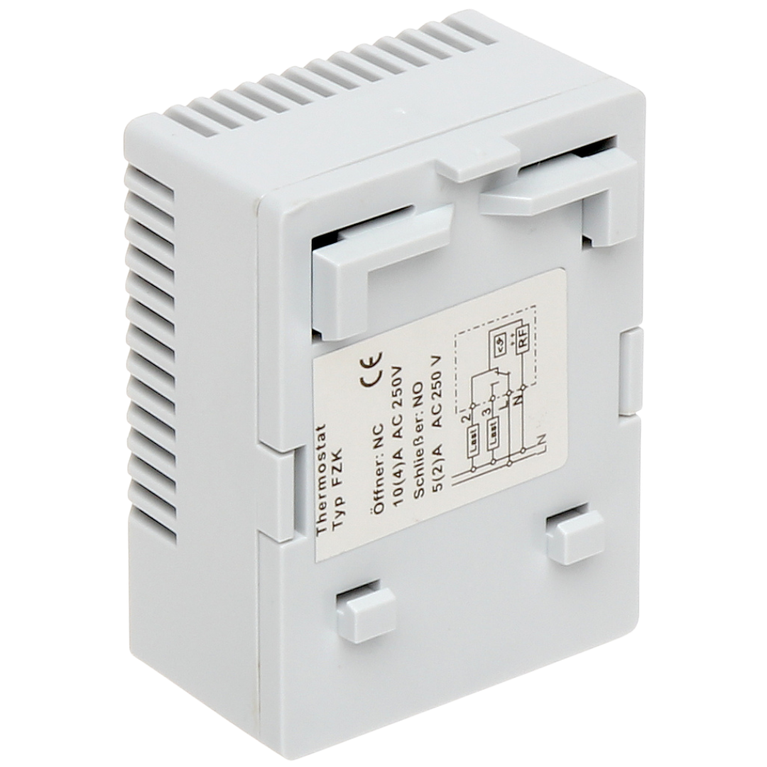 UMA THRM-1 universele thermostaat voor een NO/NC schakeling bij een ingestelde temperatuur - DIN rail