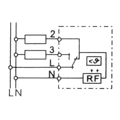 UMA THRM-1 universele thermostaat voor een NO/NC schakeling bij een ingestelde temperatuur - DIN rail