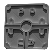 UMA U-MOUNT-BF50-G universele grijze cover voor montage opbouwdoos voor camera's van verschillende merken voor binnen en buiten