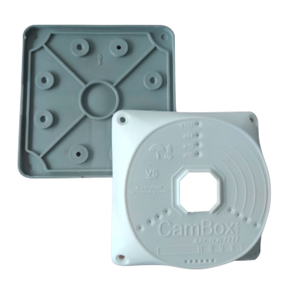 UMA U-MOUNT-BF50-G – Flexible Cover for Surface Mounting Box – Grey