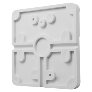 UMA U-MOUNT-BR50-W – Junction Box Cover – White – Indoor/Outdoor