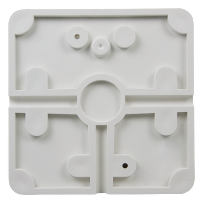 UMA U-MOUNT-BR50-W – Junction Box Cover – White – Indoor/Outdoor