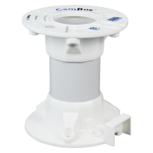 UMA U-MOUNT-CI11 universele witte montagebuis 11cm voor camera's van verschillende merken voor binnen en buiten