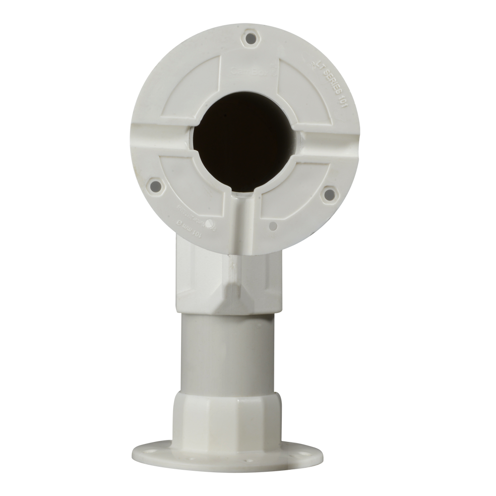 UMA U-MOUNT-CL9015 universele witte hoek 90 graden steun voor camera's van verschillende merken voor binnen en buiten
