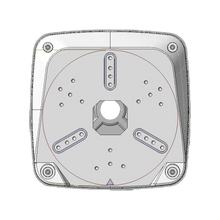 UMA U-MOUNT-J-11D-W universele witte 11° schuine montage opbouwdoos voor camera's van verschillende merken voor binnen en buiten