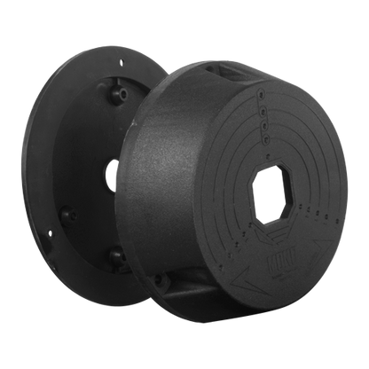 UMA U-MOUNT-J311-B - Universele zwarte montagedoos - Voor camera's