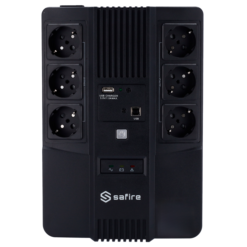 UMA  UPS600VA UPS Uninterruptible Power Supply back-up accu 230Vac 600VA 360Watt