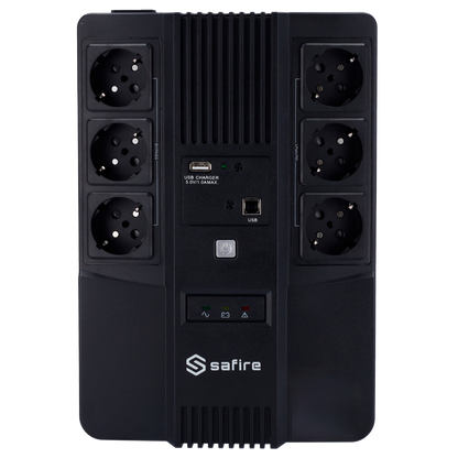 UMA  UPS600VA UPS Uninterruptible Power Supply back-up accu 230Vac 600VA 360Watt