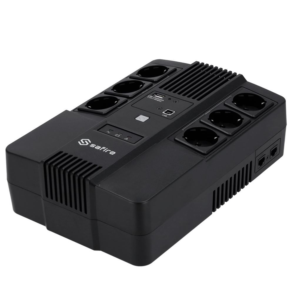 UMA  UPS600VA UPS Uninterruptible Power Supply back-up accu 230Vac 600VA 360Watt