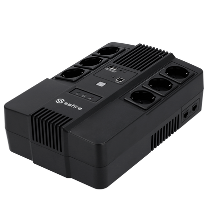 UMA  UPS600VA UPS Uninterruptible Power Supply back-up accu 230Vac 600VA 360Watt