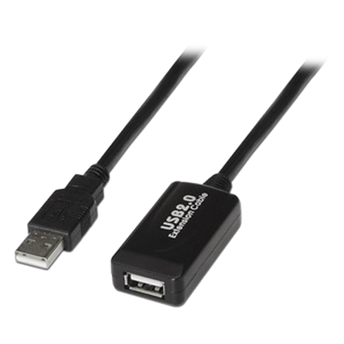 UMA USB-500 USB 2.0 kabel 5 meter met actieve versterker