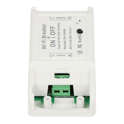 UMA WIFI-BREAKER-SMARTSWITCH-W Smart Wi-Fi universele schakelaar met timer en gratis Tuya applicatie