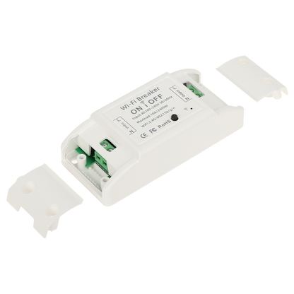 UMA WIFI-BREAKER-SMARTSWITCH-W Smart Wi-Fi universele schakelaar met timer en gratis Tuya applicatie