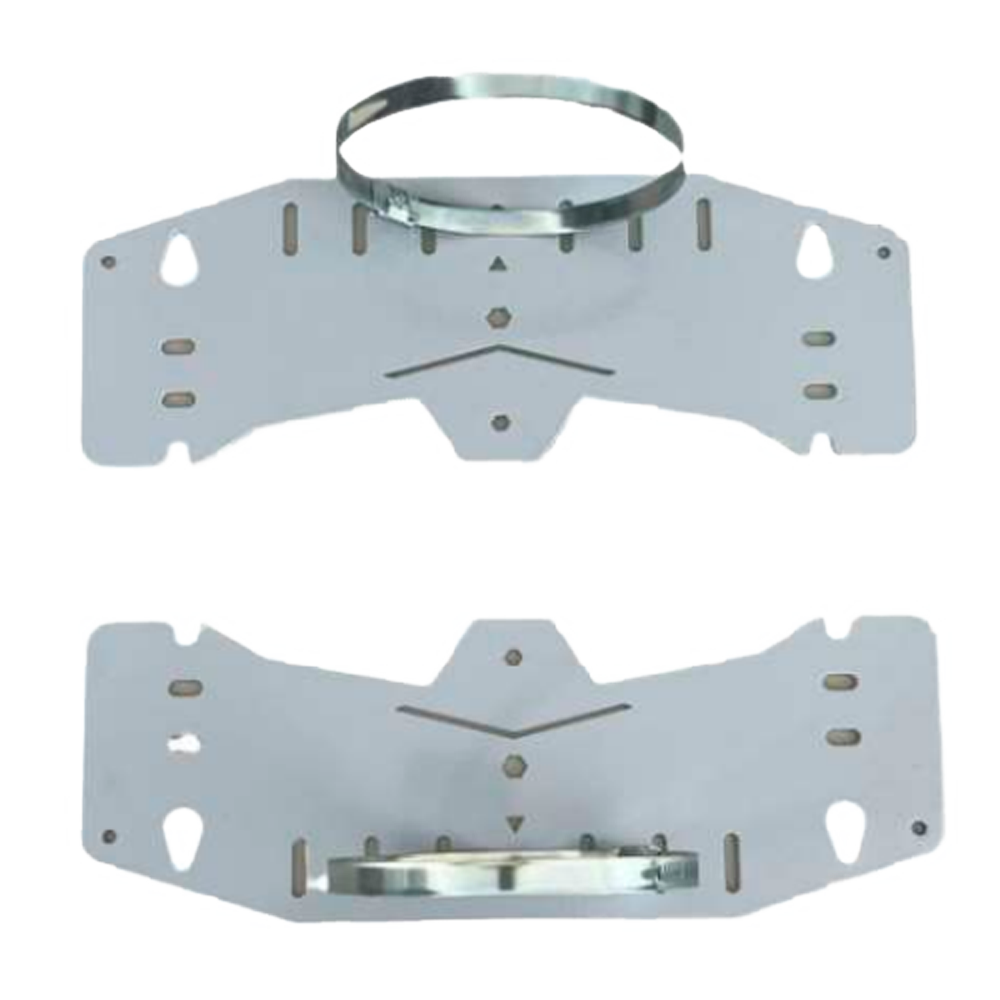 UMA U-MOUNT-P40 paalmontage set voor de UMA PO17-G en de UMA PO22-G