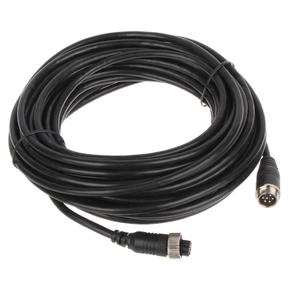 UMA 10M-CABLE-IP-A 10 meter aansluitkabel voor mobiele IP camera aan NVR met 6 pin M12 connector