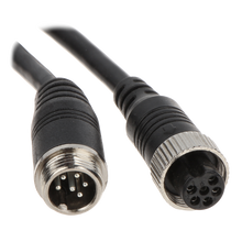 UMA 5M-CABLE-IP-A 5 meter aansluitkabel voor mobiele IP camera aan NVR met 6 pin M12 connector