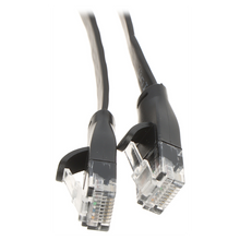 UMA CAT6UTPFLB20 zeer platte UTP netwerkkabel Cat6 Gigabit patchkabel 100% koper kern 20 meter zwart