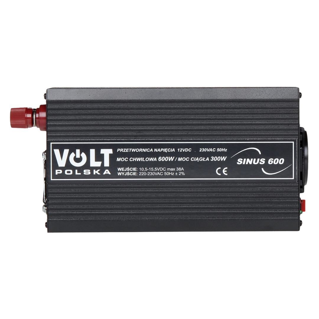UMA CONV-12-230-600 omvormer van 12VDC naar 230VAC maximaal 600 Watt