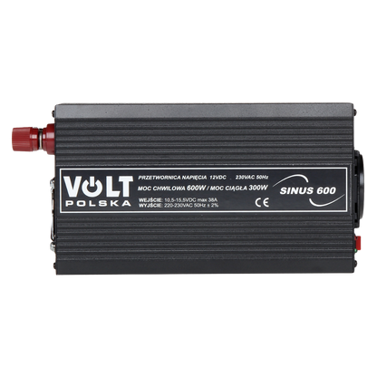 UMA CONV-12-230-600 omvormer van 12VDC naar 230VAC maximaal 600 Watt