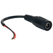 WL4 DC connector vrouwelijk met twee aderige kabel 400mm