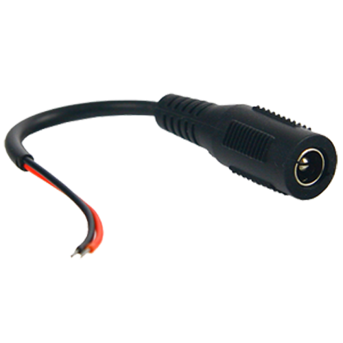 WL4 DC connector vrouwelijk met twee aderige kabel 400mm