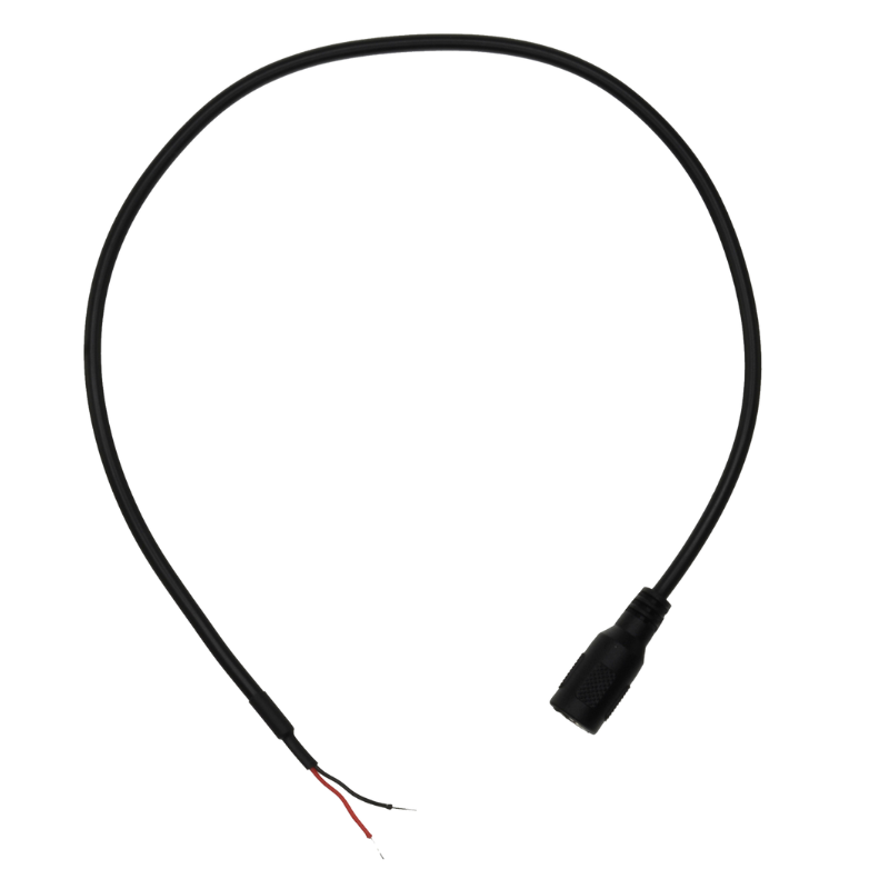 WL4 DC connector vrouwelijk met twee aderige kabel 400mm