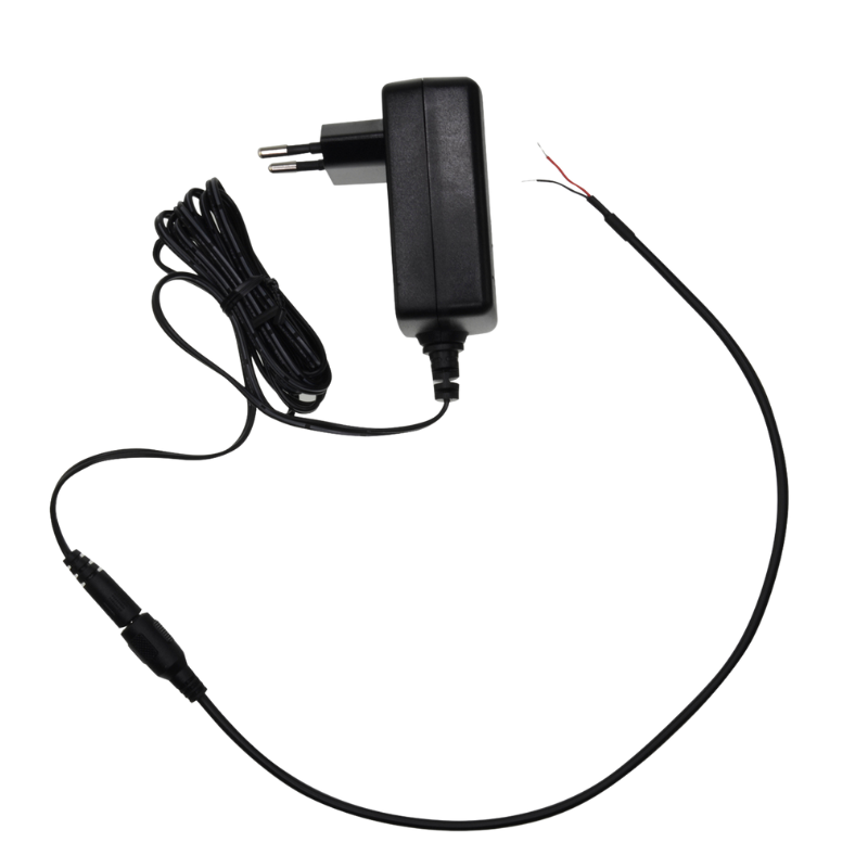 WL4 DC connector vrouwelijk met twee aderige kabel 400mm