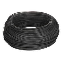 UMA EC-4-B universele zwarte 4mm stroomkabel voor een zonnepaneel installatie