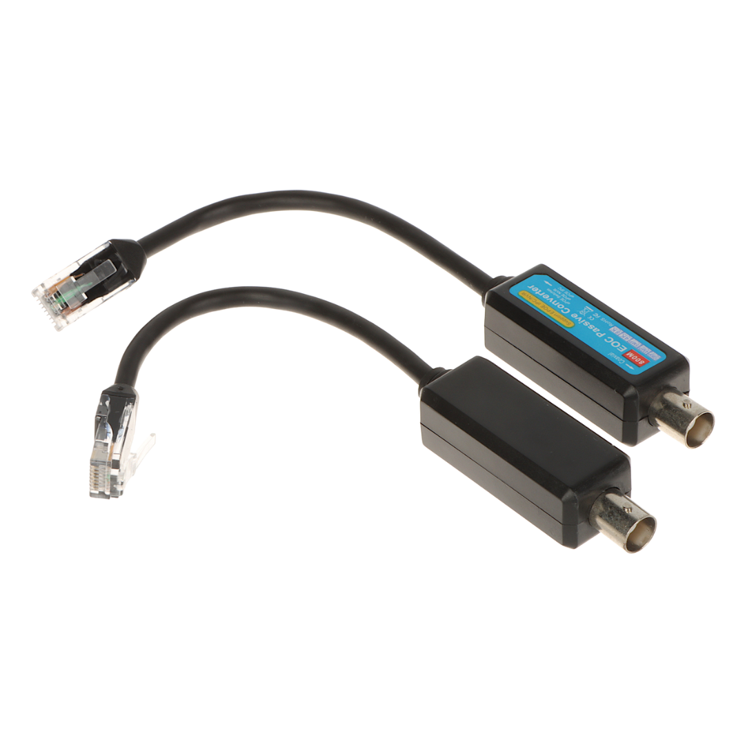 UMA EOC-EPOE EoC passieve converter voor Dahua ePOE IP over analoge coax kabel in set van 2 stuks