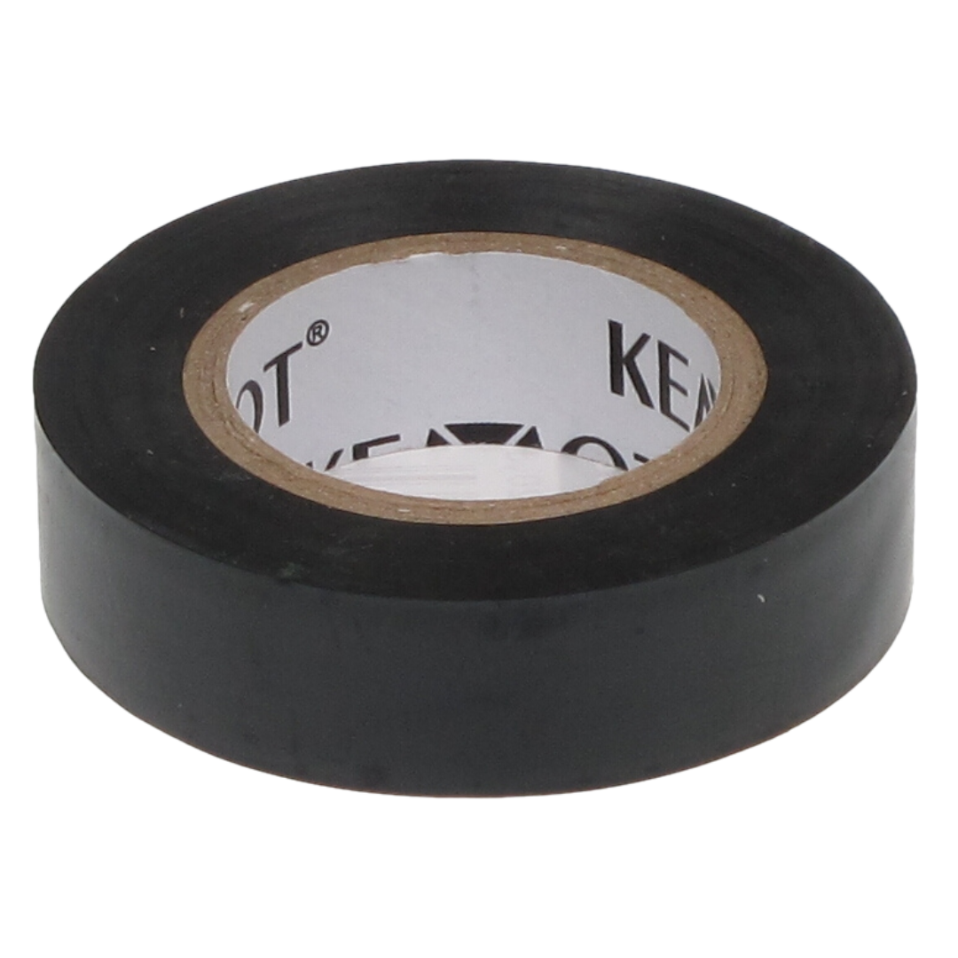 UMA ISO-TAPE-B-18 PVC isolatie tape zwart 18 meter - 19mm