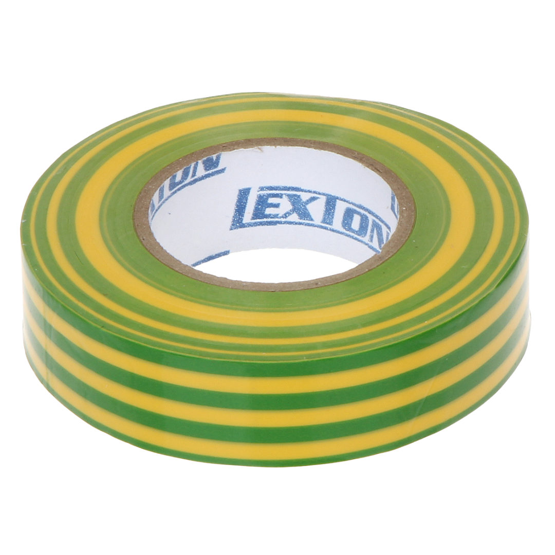 UMA ISO-TAPE-YG-25 PVC isolatie tape geel-groen 25 meter - 19mm