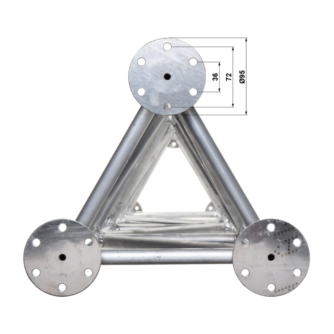 UMA ML15 universeel aluminium truss mast element 1,5 meter