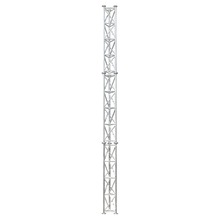 UMA ML45 universele aluminium vrijstaande kantelbare truss mast 4, 5 meter in onderdelen kit voor zelfbouw met grondanker
