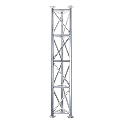 UMA ML45 universele aluminium vrijstaande kantelbare truss mast 4, 5 meter in onderdelen kit voor zelfbouw met grondanker