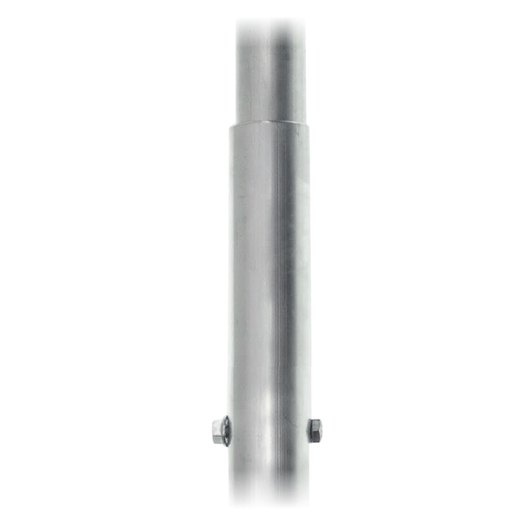 UMA MT65 Telescopische universele aluminium mast 6, 5m met tuikabels voor camera of antenne