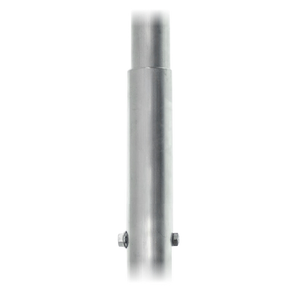 UMA MT65 Telescopische universele aluminium mast 6, 5m met tuikabels voor camera of antenne