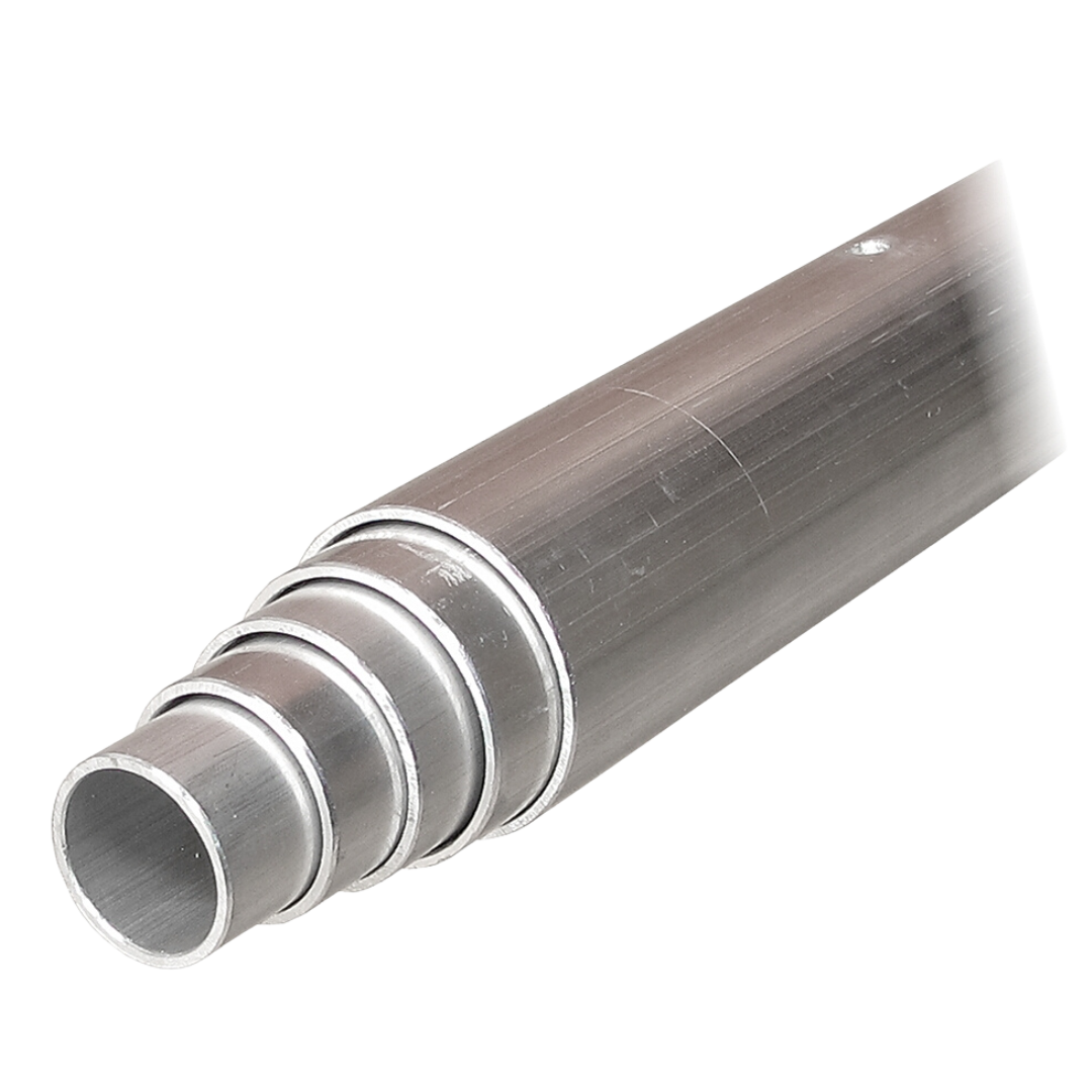UMA MT65 Telescopische universele aluminium mast 6, 5m met tuikabels voor camera of antenne