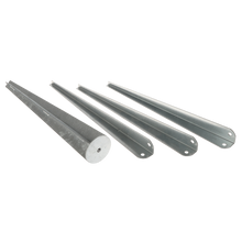UMA MT65AS grondverankering set voor mast WL4 MT65