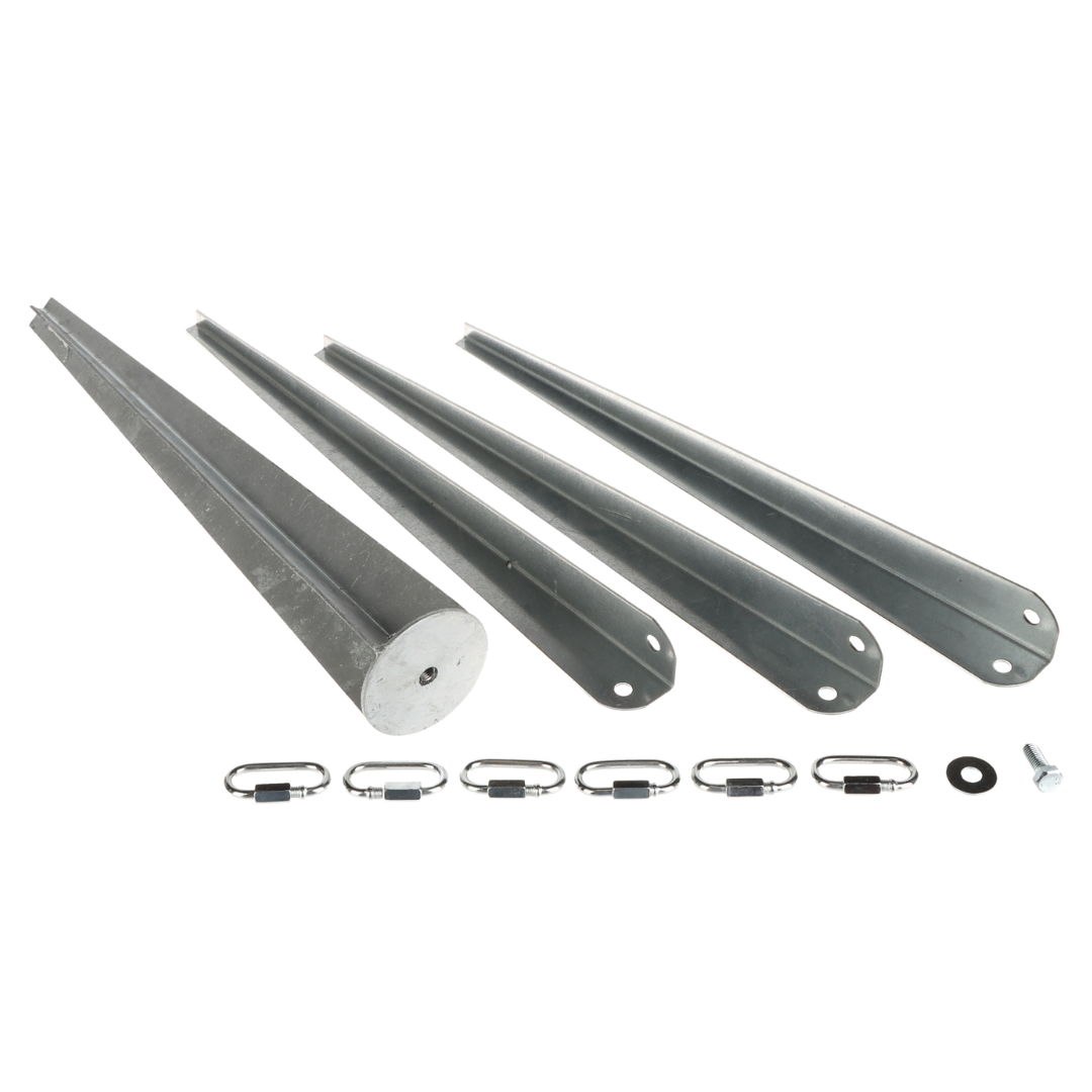 UMA MT65AS grondverankering set voor mast WL4 MT65