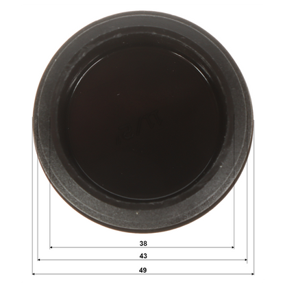 UMA MTMD-3945 Dop voor mast of buis diameter 39-45mm