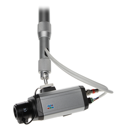 UMA PH10-B Zwarte telescopische plafondsteun voor camera