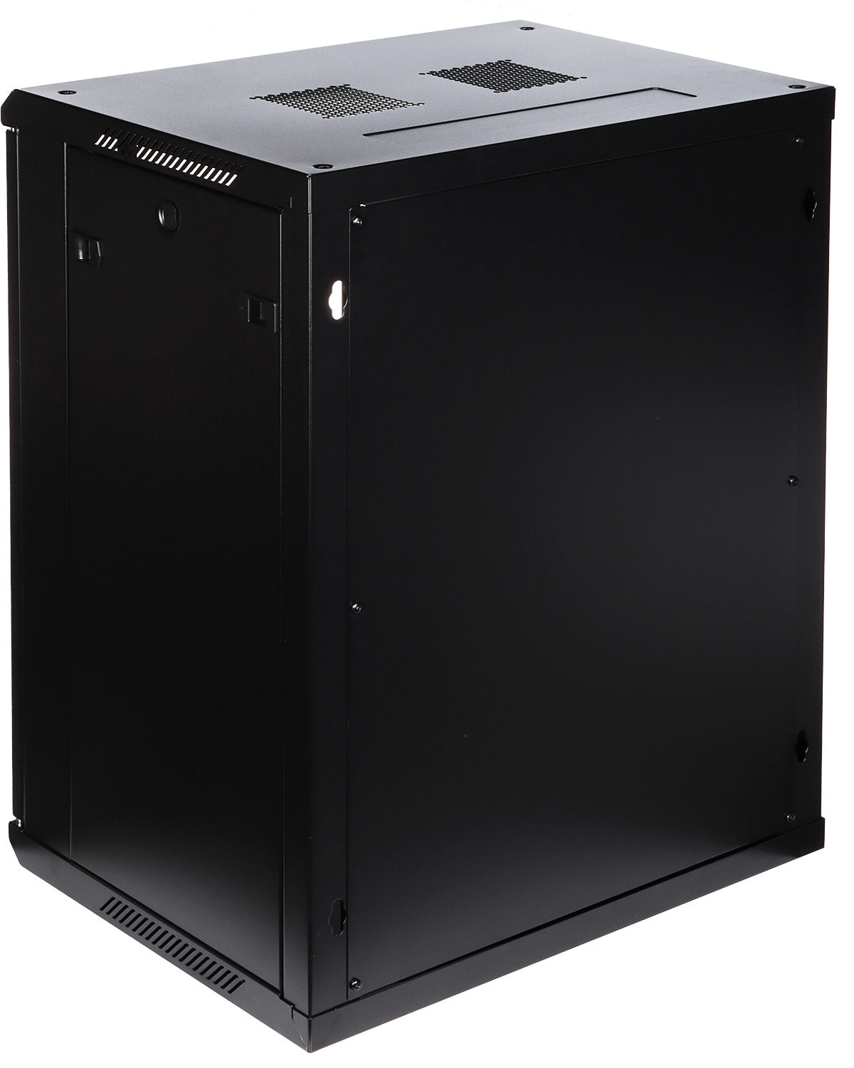 UMA RA19-15U-450 – Patchkast wand - met glazen afsluitbare deur (600x770x450mm)