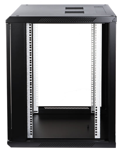 UMA RA19-15U-600 – Patchkast wand - met glazen afsluitbare deur (600x770x600mm)