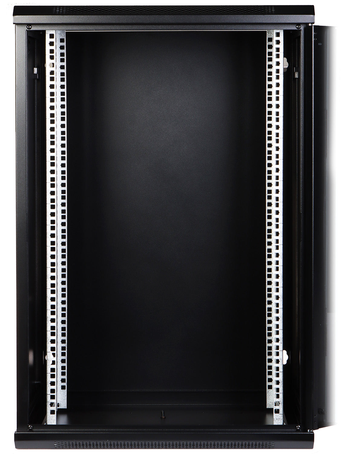 UMA RA19-18U-450 – Patchkast wand - met glazen afsluitbare deur (600x905x450mm)