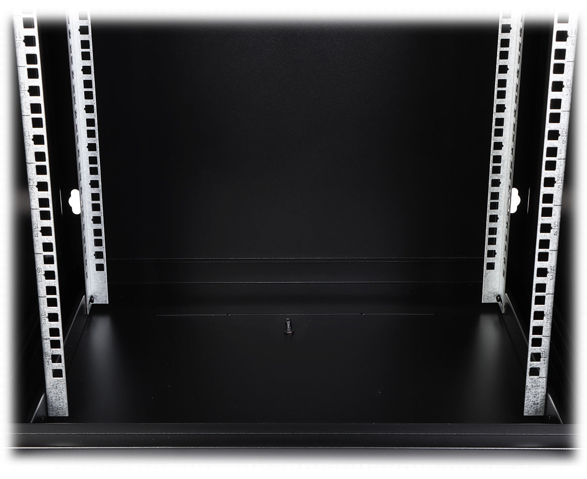 UMA RA19-18U-450 – Patchkast wand - met glazen afsluitbare deur (600x905x450mm)