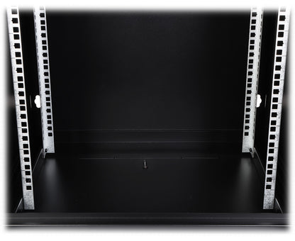 UMA RA19-18U-450 – Patchkast wand - met glazen afsluitbare deur (600x905x450mm)