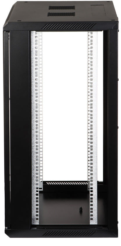 UMA RA19-18U-450 – Patchkast wand - met glazen afsluitbare deur (600x905x450mm)