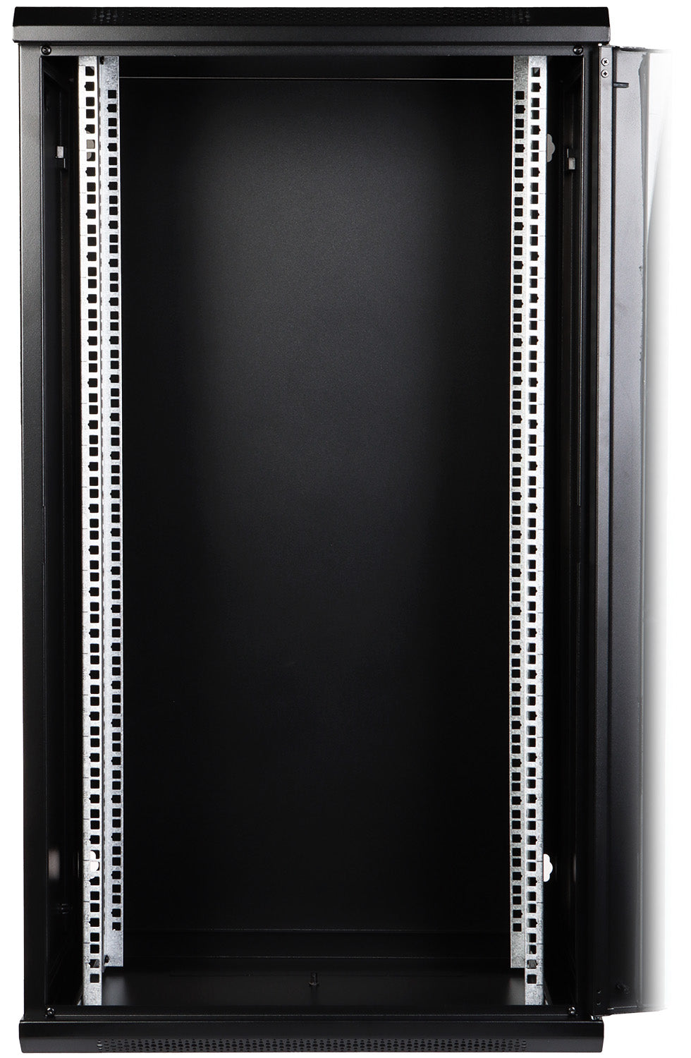 UMA RA19-22U-450 – Patchkast wand - met glazen afsluitbare deur (600x1080x450mm)
