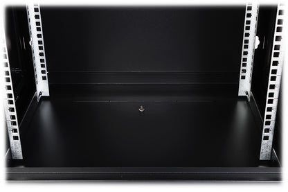 UMA RA19-22U-450 – Patchkast wand - met glazen afsluitbare deur (600x1080x450mm)